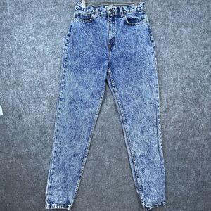American Apparel Blue Straight Leg Jeans